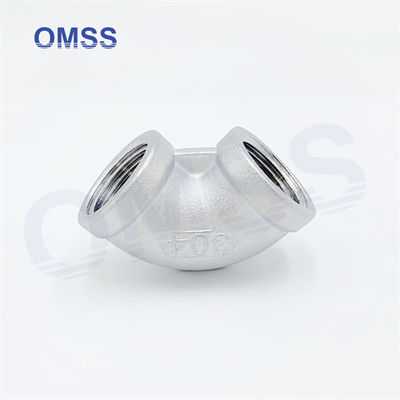 Фитинги для труб из нержавеющей стали 304 1 1/2 &quot; BSP NPT 90 градусов