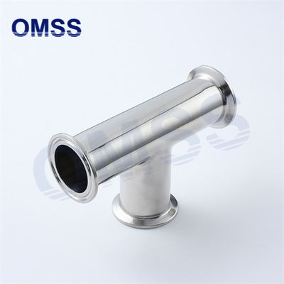 7MP нержавеющая сталь санитарные трубы фитинги Tri Clamp Equal Tee