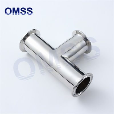 7MP нержавеющая сталь санитарные трубы фитинги Tri Clamp Equal Tee