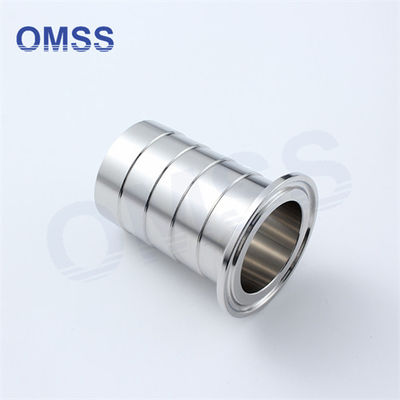 14MPHR Tri Clamp Sanitary Fittings Rubber Hose Adapter 3a SS316l 1.5&quot; Ferrule (Серверная застежка)