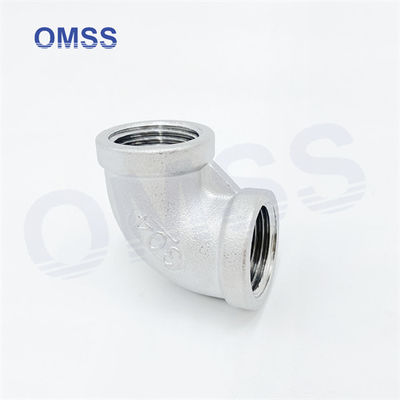 Фитинги для труб из нержавеющей стали 304 1 1/2 &quot; BSP NPT 90 градусов