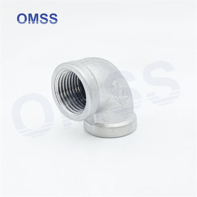 Фитинги для труб из нержавеющей стали 304 1 1/2 &quot; BSP NPT 90 градусов